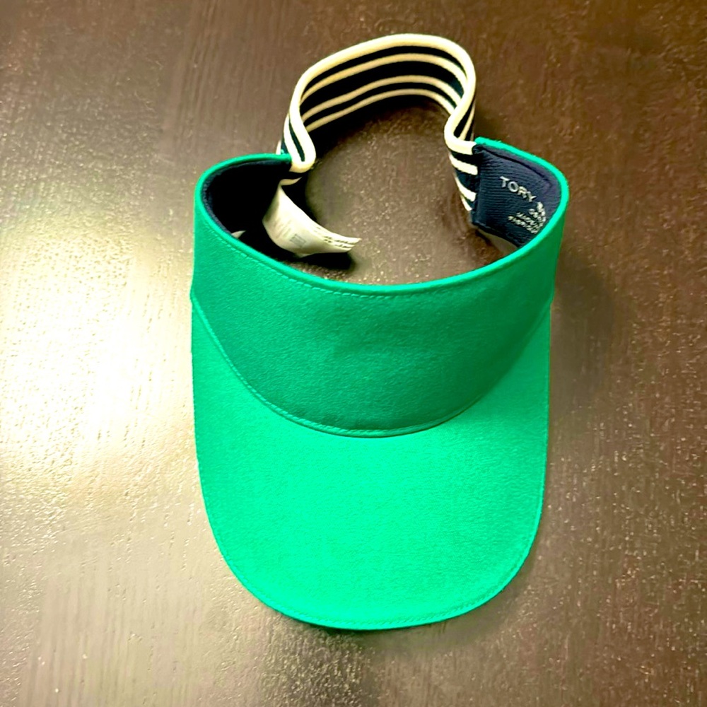 Tory Burch Visor|Forrest Green|Like New|Comes with Dust Bag
